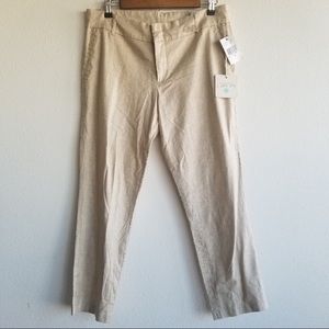 Linen Cropped Ankle Pant from Stitch Fix NWT